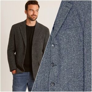 Caruso chang kwang hvo Tweed Mens Blazer Jacket Size Large